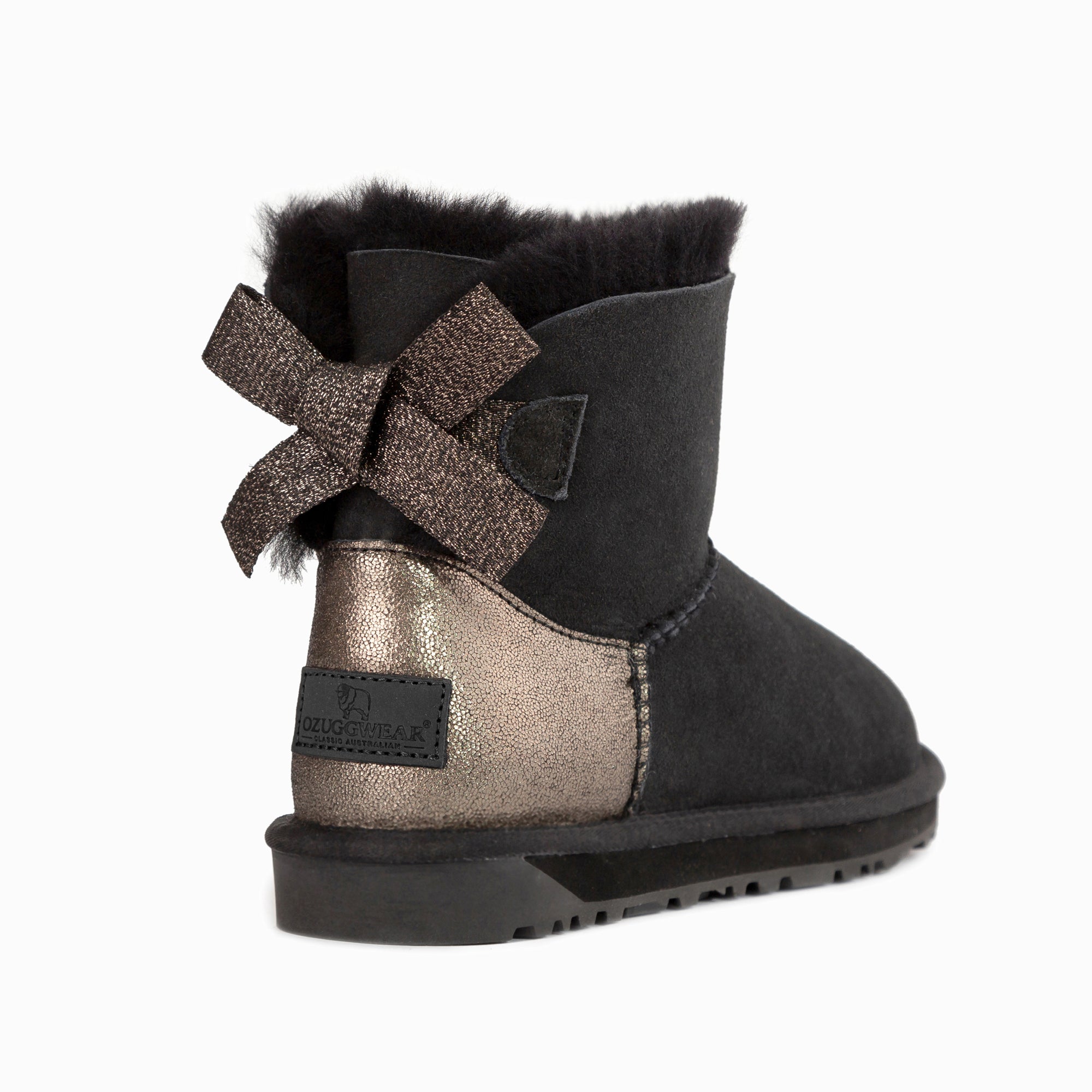 Ugg bailey bow mini on sale black